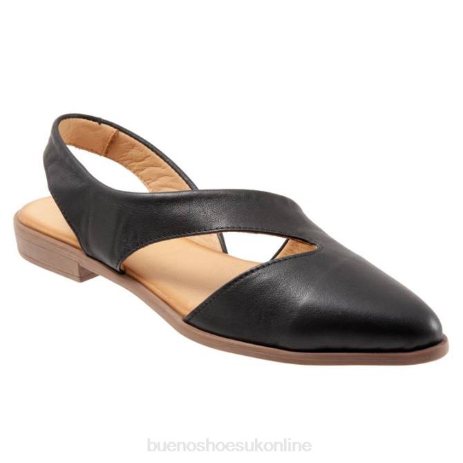 ft66142_bueno_footwear_bianca_women_black_flats.jpg FT66142 Bueno Footwear Bianca Women Black Flats - Image 1