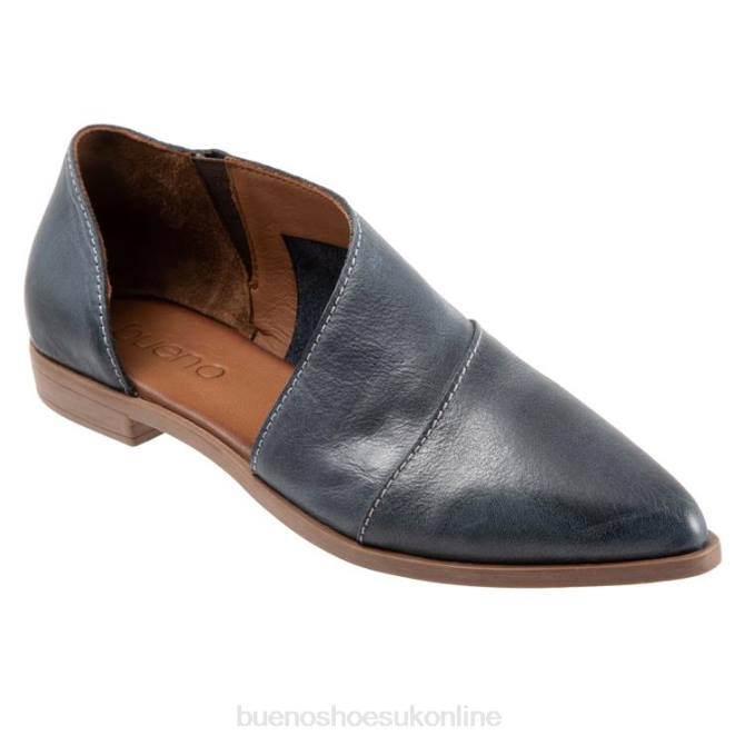 ft66194_bueno_footwear_blake_women_blue_flats.jpg FT66194 Bueno Footwear Blake Women Blue Flats - Image 1