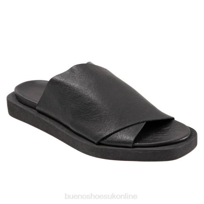 ft66200_bueno_footwear_jesse_women_black_flats.jpg FT66200 Bueno Footwear Jesse Women Black Flats - Image 1