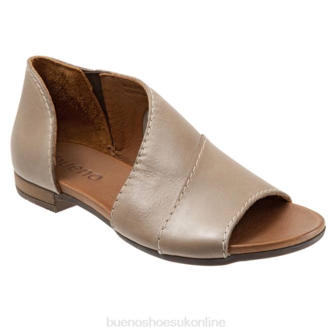 ft66244_bueno_footwear_tanner_women_light_grey_flats.jpg FT66244 Bueno Footwear Tanner Women Light Grey Flats - Image 1