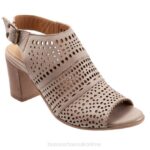 FT66333 Bueno Footwear Upton Women Light Grey Heels