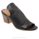FT66337 Bueno Footwear Cari Women Black Heels