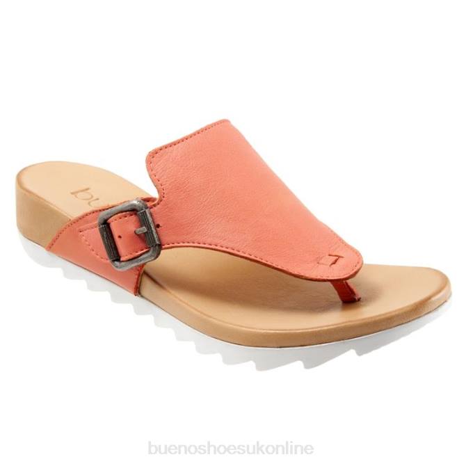 ft66354_bueno_footwear_franky_women_coral_sandals.jpg FT66354 Bueno Footwear Franky Women Coral Sandals - Image 1