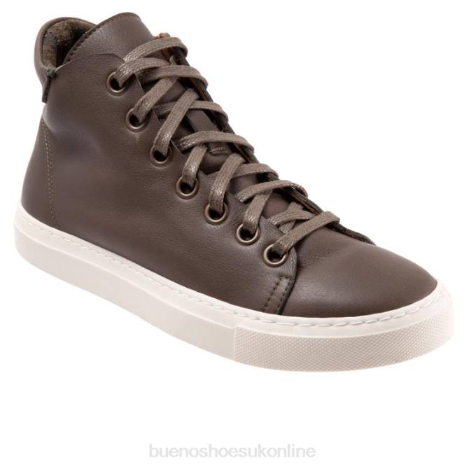 ft66386_bueno_footwear_risky_women_brown_khaki_sneakers.jpg FT66386 Bueno Footwear Risky Women Brown Khaki Sneakers - Image 1