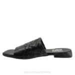 FT66103 Bueno Footwear Tessa Women Black Flats - Image 2