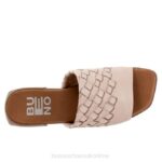 FT66104 Bueno Footwear Tessa Women Light Grey Flats - Image 4