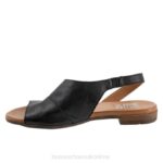 FT66106 Bueno Footwear Tansing Women Black Flats - Image 2