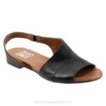 FT66106 Bueno Footwear Tansing Women Black Flats