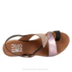 FT66108 Bueno Footwear Yuki Women Black Multi Flats - Image 4