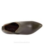 FT6610 Bueno Footwear Vicki Women Dark Green Boots - Image 4
