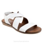 FT66117 Bueno Footwear Dawn Women White Flats