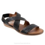 FT66118 Bueno Footwear Dawn Women Black Flats