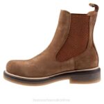 FT6611 Bueno Footwear Wanda Women Tobacco Suede Boots - Image 2
