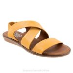 FT66120 Bueno Footwear Dawn Women Mustard Flats