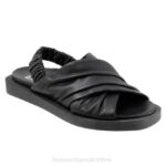 FT66122 Bueno Footwear Janessa Women Black Flats