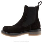 FT6612 Bueno Footwear Wanda Women Black Suede Boots - Image 2
