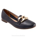 FT66131 Bueno Footwear Aston Women Navy Flats
