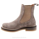 FT6613 Bueno Footwear Wanda Women Taupe Suede Boots - Image 2