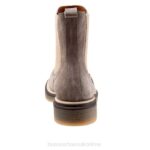FT6613 Bueno Footwear Wanda Women Taupe Suede Boots - Image 3