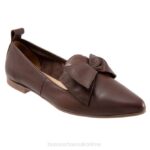 FT66140 Bueno Footwear Illy Women Coffee Flats