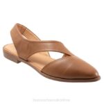 FT66143 Bueno Footwear Bianca Women Walnut Flats