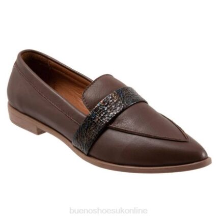 FT66146 Bueno Footwear Bristol Women Coffee Flats