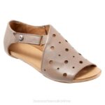 FT66152 Bueno Footwear Kirra Women Grey Flats