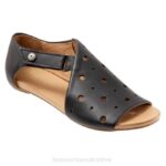 FT66153 Bueno Footwear Kirra Women Black Flats