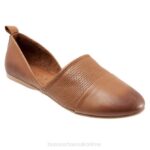 FT66158 Bueno Footwear Kayla Women Brown Flats