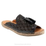 FT66160 Bueno Footwear Naven Women Black Flats