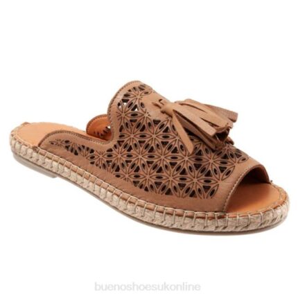 FT66163 Bueno Footwear Naven Women Brown Flats