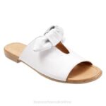 FT66166 Bueno Footwear Joley Women White Flats