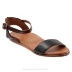 FT66167 Bueno Footwear Willow Women Black Flats