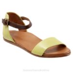 FT66168 Bueno Footwear Willow Women Lime Green Flats