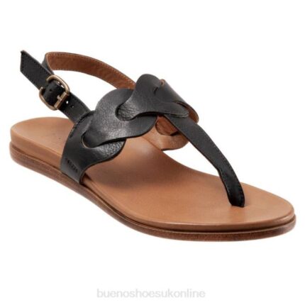 FT66170 Bueno Footwear Whitney Women Black Flats