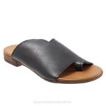 FT66174 Bueno Footwear Tulla Women Black Tan Flats