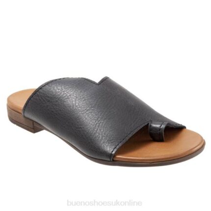 FT66174 Bueno Footwear Tulla Women Black Tan Flats
