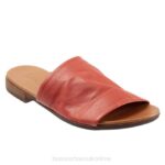 FT66180 Bueno Footwear Turner Women Terracotta Flats