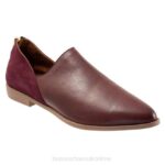 FT66181 Bueno Footwear Beau Women Merlot Flats