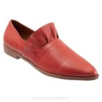 FT66186 Bueno Footwear Burcu Women Terracotta Flats