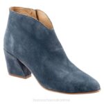FT6618 Bueno Footwear Sophie Women Indigo Suede Boots