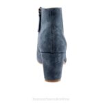 FT6618 Bueno Footwear Sophie Women Indigo Suede Boots - Image 3