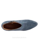 FT6618 Bueno Footwear Sophie Women Indigo Suede Boots - Image 4