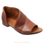 FT66195 Bueno Footwear Tahiti Women Tan Flats