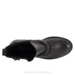 FT661 Bueno Footwear Dakota Women Black Boots - Image 4