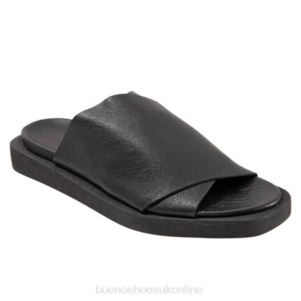 FT66200 Bueno Footwear Jesse Women Black Flats