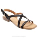 FT66203 Bueno Footwear Astral Women Black Flats