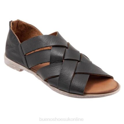FT66204 Bueno Footwear Yvette Women Black Flats