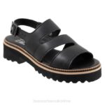 FT66213 Bueno Footwear Aura Women Black Flats