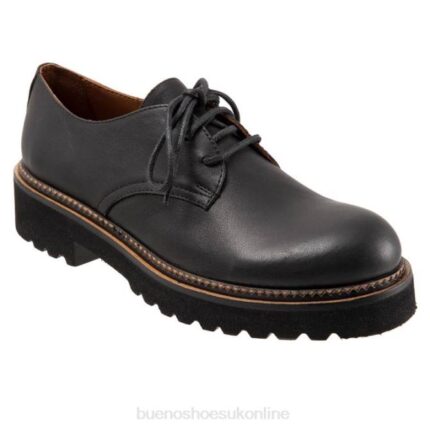 FT66214 Bueno Footwear Andi Women Black Flats